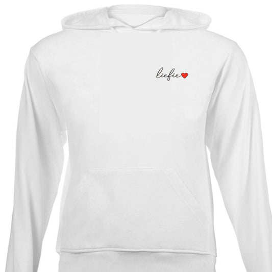Liefie Hoodie White